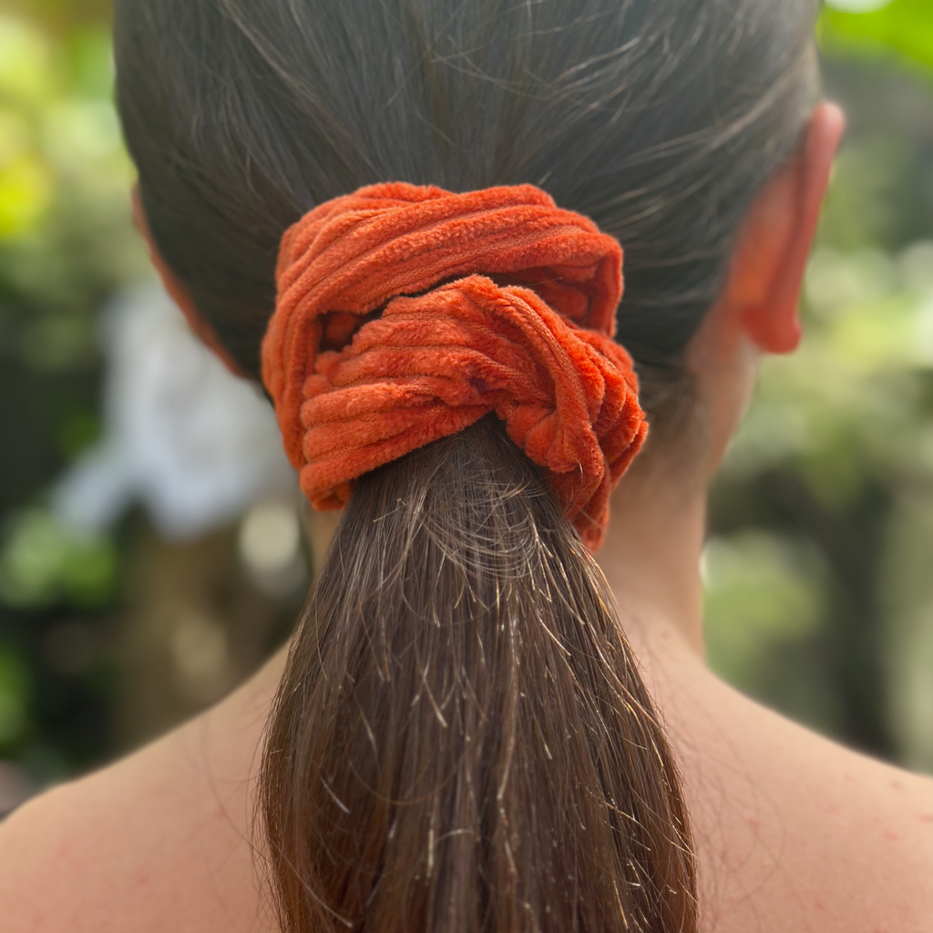 Asiki Plastic Free Corduroy Hair Scrunchies