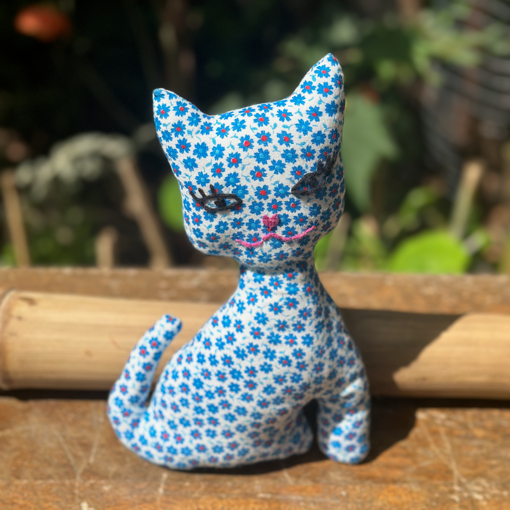 Asiki Eco Toy Cat- 100% plastic free