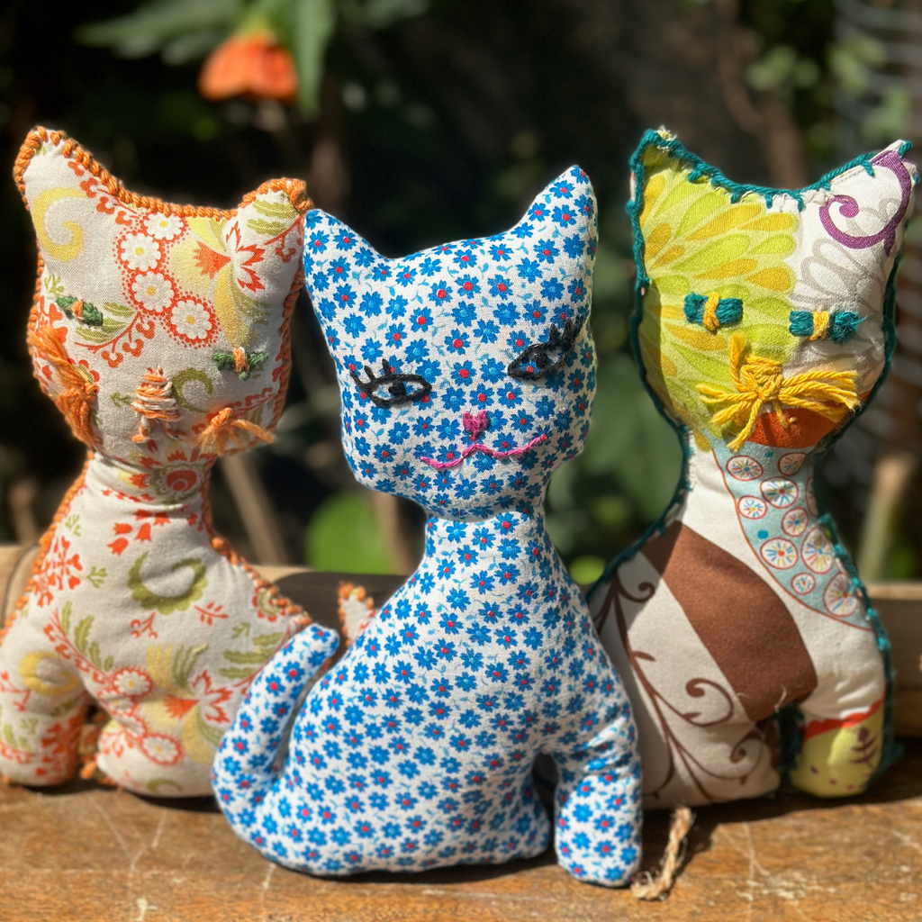 Asiki Eco Toy Cat- 100% plastic free