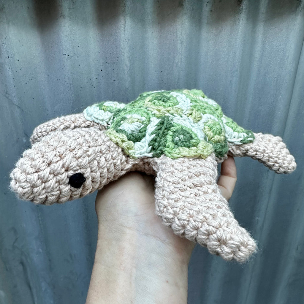 Asiki Crocheted Sea Turtle Eco Toy
