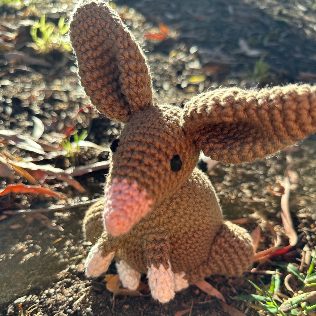 Asiki Crocheted Bilby Eco Toy - Tanami