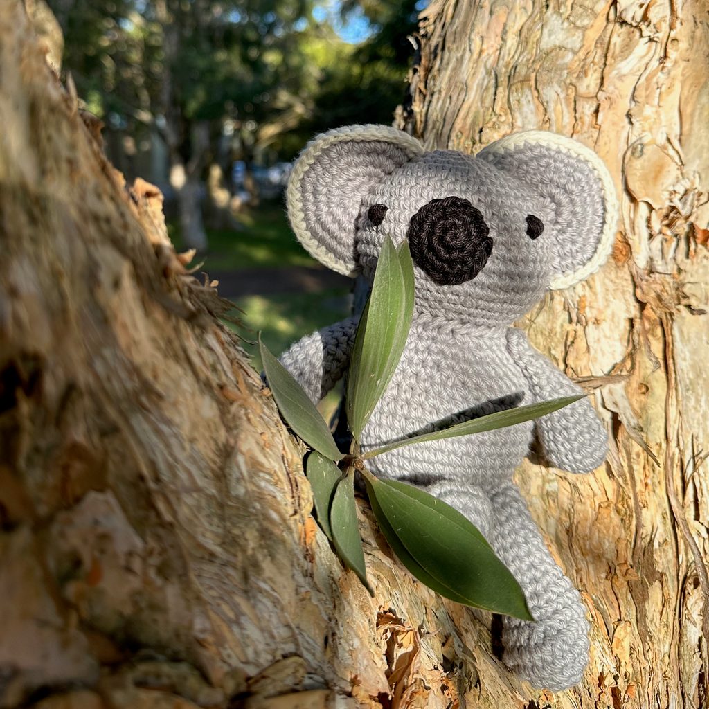 Asiki Crocheted Koala Eco Toy - Bazza