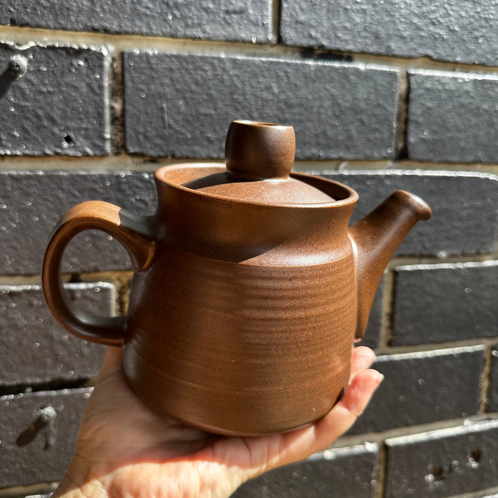 Urban Finds - 1960s  Denby Langley Mayfair Ceramic Tea Pot