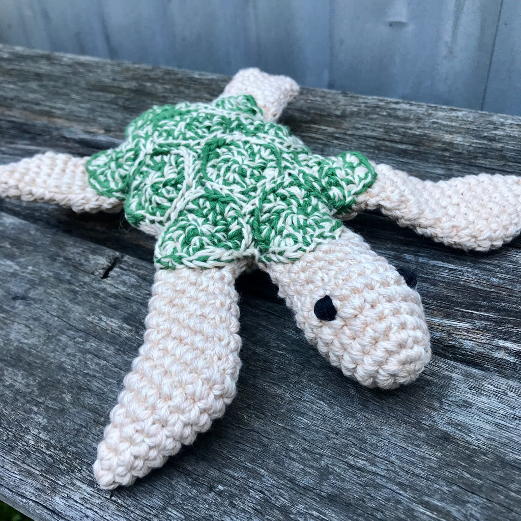 Asiki Crocheted Sea Turtle Eco Toy