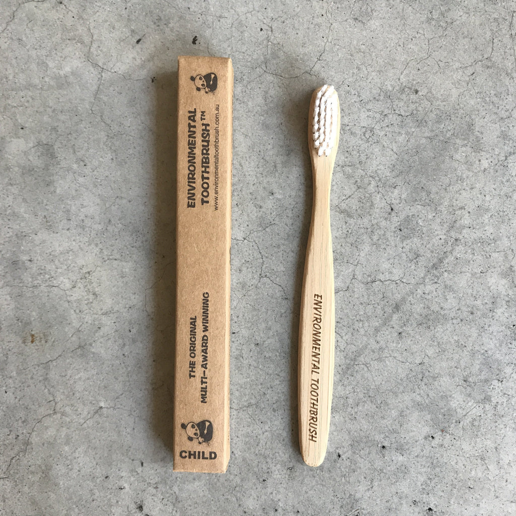 Children's Bamboo Toothbrush, Erskineville, Sydney, Australia